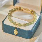 ✨Brățară nouă din aur de 14K din Jad Hetian