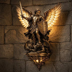 1 bucată 169 leił🕊️Lampa de perete „Îngerul Păzitor Sfântul Mihail”✨