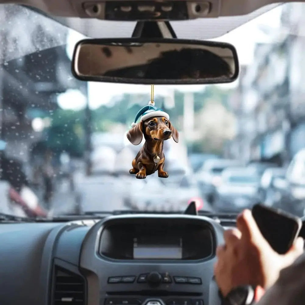 🎄【9 bucăți】😻 Ornamente pentru pomul de Crăciun Puppy. accesorii pentru catelus