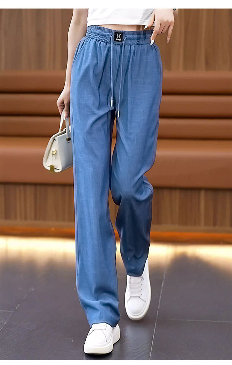 ❤️【40-100kg】2026 noi pantaloni casual cu drapaj moale de înaltă calitate