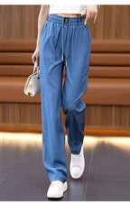 ❤️【40-100kg】2026 noi pantaloni casual cu drapaj moale de înaltă calitate