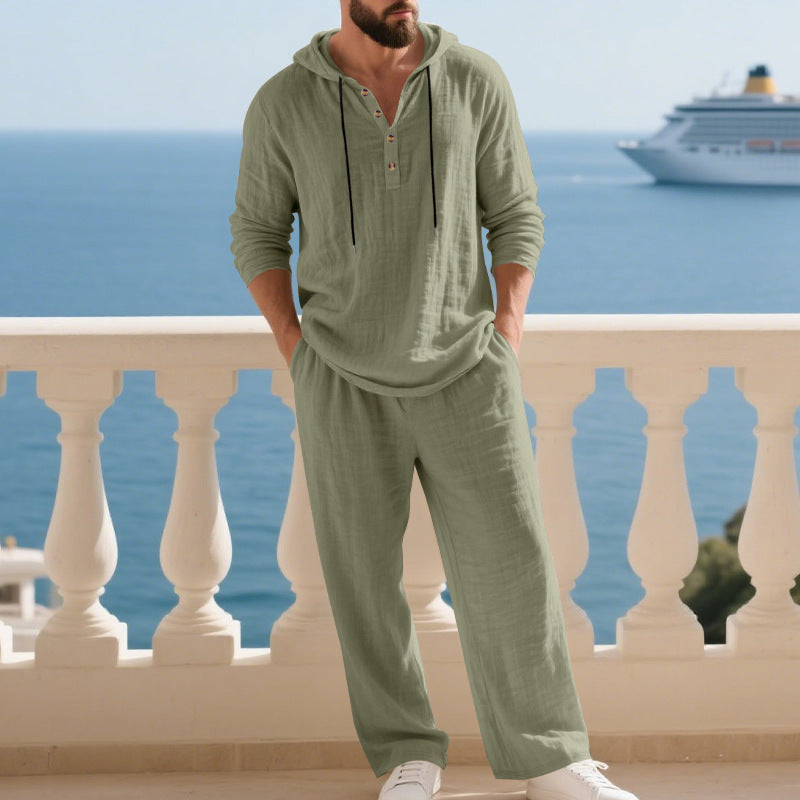 📢🔥 2026 Noul costum casual pentru bărbați, bluză + pantaloni ✅ Plată la livrare