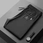 🔥🔥【40-115kg】🔥Pantaloni noi de mătase elastică din gheață pentru primăvară și vară 2026-Plătiți online și economisiți 30lei