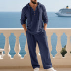 📢🔥 2026 Noul costum casual pentru bărbați, bluză + pantaloni ✅ Plată la livrare