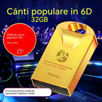 🔥🔥【32 GB】Stick USB universal de înaltă calitate pentru muzică auto【2500 de melodii populare + 100 de filme】