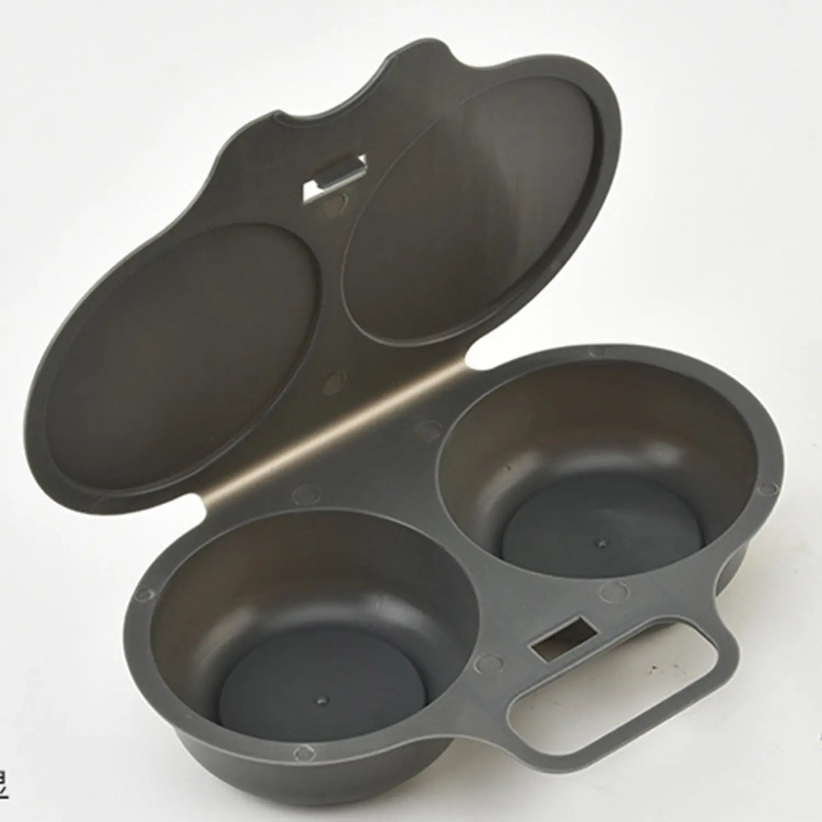 🍳🍳 Formă pentru ouă la abur/prăjite, de calitate alimentară, pentru cuptorul cu microunde [Cumpără una și primești una gratis – primești 2 bucăți] | Un mic dejun sănătos și fără ulei, gata în câteva minute 🥪
