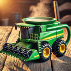🎉【1+1 gratis · Plată la livrare】🎁Ceașcă de cafea retro în formă de tractor agricol