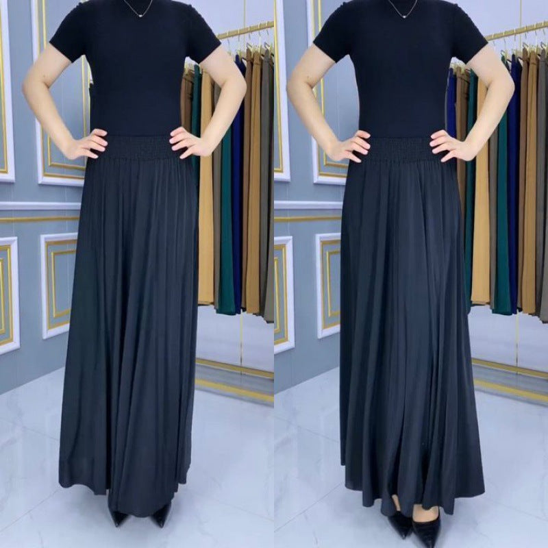😍💃【S-8XL】Noua fustă confortabilă cu talie înaltă de vară