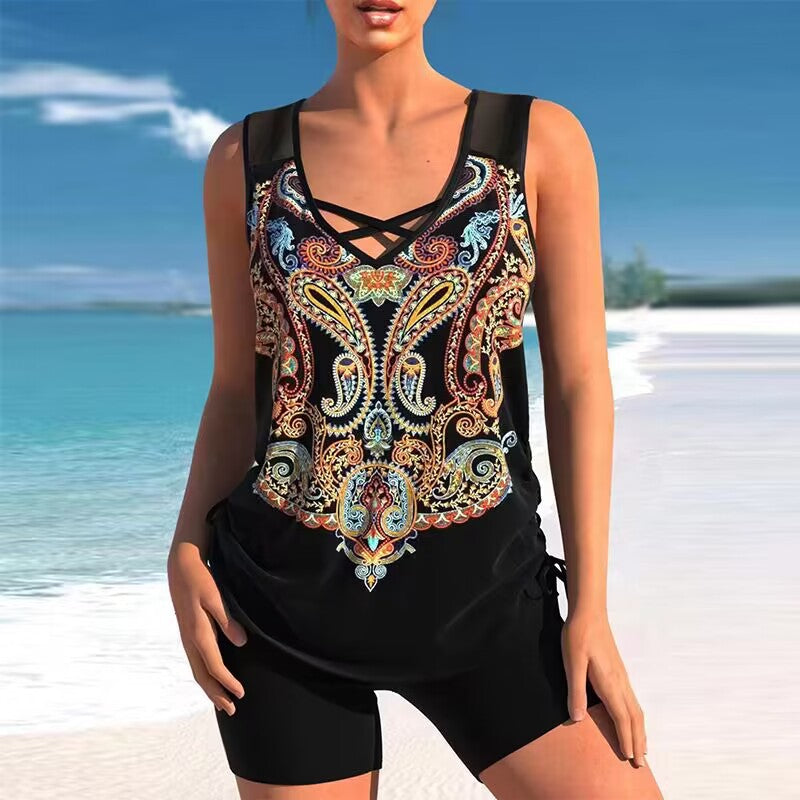 🏊‍♀️🔥🔥【S-5XL】Costum de baie cu imprimeu pentru femei, nou, 2026