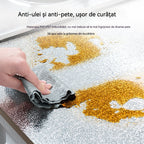【40cm*5m】🛡️ Folie Autoadezivă din Aluminiu Detașabilă – Anti-grăsime, Rezistentă la Căldură și Ușor de Curățat