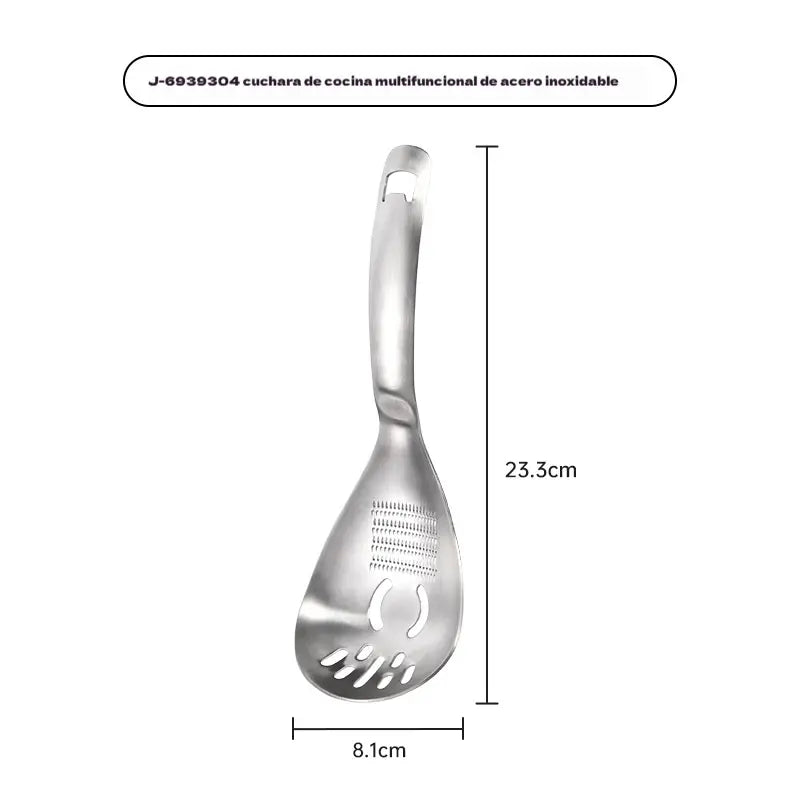 🔥50% reducere🔥🥄Lingură și strecurătoare multifuncțională din oțel inoxidabil 304