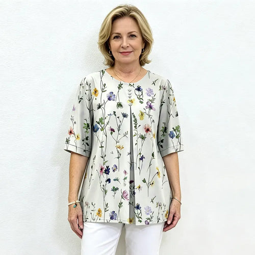 Ie și Bluză de Vară pentru Femei, Haine Casual Confortabile și Elastice