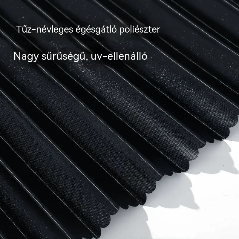 【Reducere de 50% pentru o perioadă limitată!】【Set de 4 bucăți】Perdele de soare pentru mașină cu glisiere, cu funcție de izolare termică