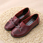 【Cumpărați 1, primiți 1 gratuit】【35-41】Noua modă din piele moale pantofi casual plat Single
