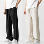 🔥【cumperi 1 primești 1 gratis】pantaloni casual confortabili din bumbac și in pentru vară