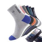 😍🧦【10 de perechi】Șosete deodorante din bumbac pentru bărbați noi , care absorb transpirația