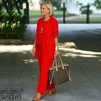 Compleu Premium din 3 Piese de Vară: Cardigan Fluid, Top Lejer și Pantaloni Dresaj Anti-Șifonare, Mărimi S-5XL