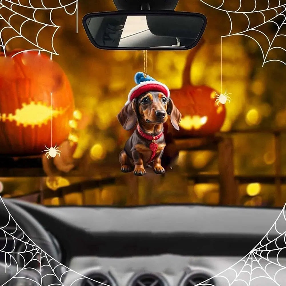 🎄【9 bucăți】😻 Ornamente pentru pomul de Crăciun Puppy. accesorii pentru catelus