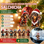 🎄【9 bucăți】😻 Ornamente pentru pomul de Crăciun Puppy. accesorii pentru catelus