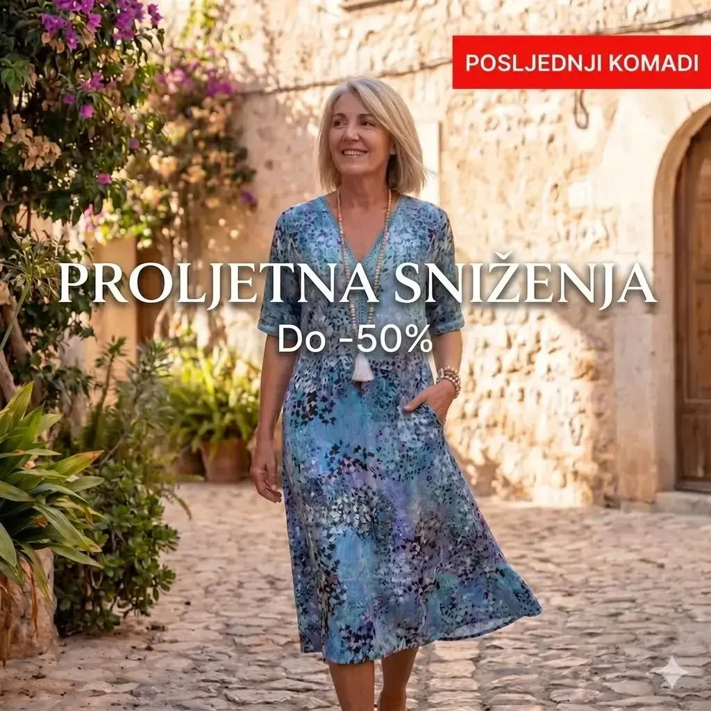 🔥Ofertă limitată în timp🔥【S-3XL】Iris – O rochie ușoară și vaporoasă, cu o croială care îți pune în valoare trăsăturile
