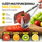 🍋Suport de feliere din oțel inoxidabil, Potrivit pentru lămâie, roșii, ou, fructe rotunde, instrument de tăiat