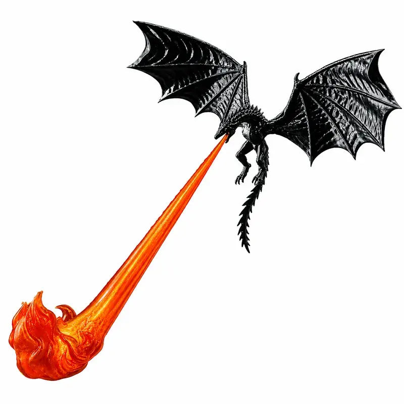 Lumină de Ambianță Dragon Flame Book Nook – Statuetă Decorativă pentru Bibliotecă cu Iluminare LED și Suflu de Flăcări 🐉🔥