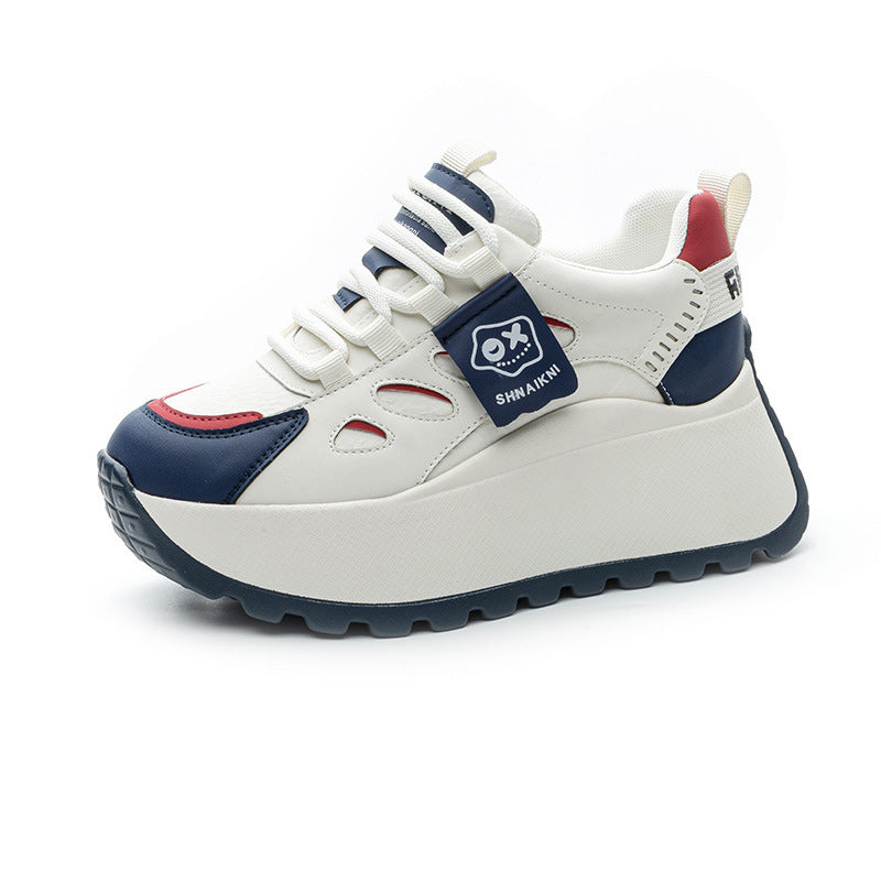 【+5 cm înălțime】Adidași casual sport cu talpă groasă – moderni, comozi și ușor de asortat