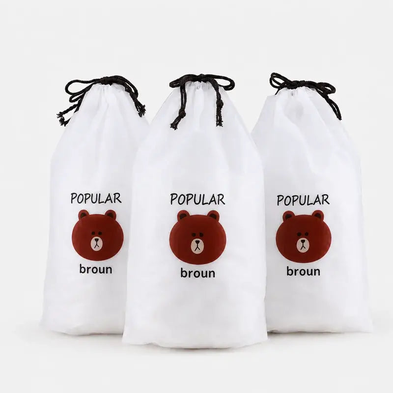 Huse elastice de alimente cu sac de depozitare Ursuleț – Oferta Specială 1+2 GRATIS (300 bucăți)! 🐻🍎