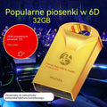 🔥🔥【32 GB】Stick USB universal de înaltă calitate pentru muzică auto【2500 de melodii populare + 100 de filme】
