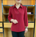 🏆【50-100kg】💓Nouă cămașă din șifon cu fund scurt pentru toamnă și iarnă