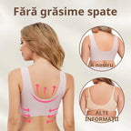 🎁💖【Cumpără 1 și primești 2 gratuit】【L–6XL】Sutien push-up fără cusături – calitate înaltă, sexy și la modă, previne căderea ✨🔥