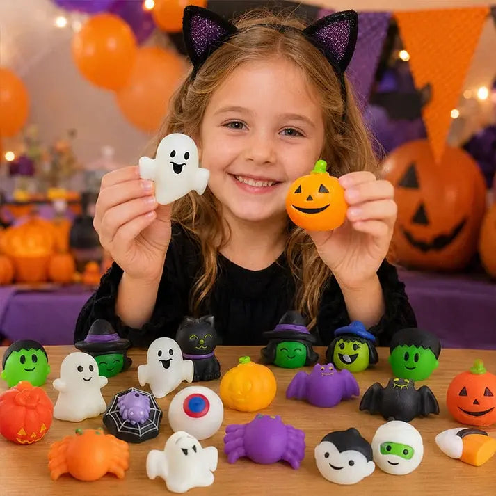 🎃Un remediu împotriva stresului sub forma unui tort cu tematică de Halloween, un tort drăguț în formă de dovleac și fantomă, care alină stresul.