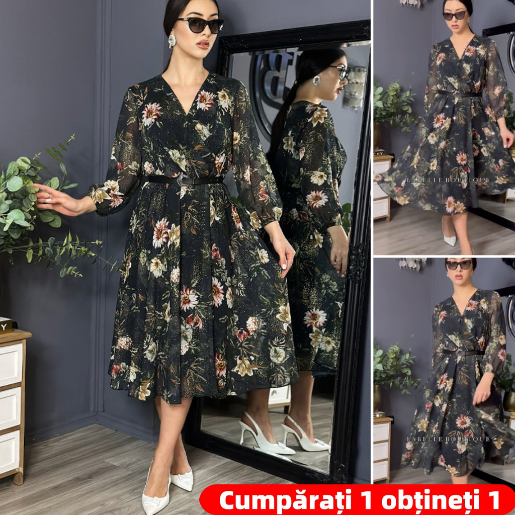 🔥👗【Top Vânzare】Noua rochie de modă, design clasic, elegant și simplu