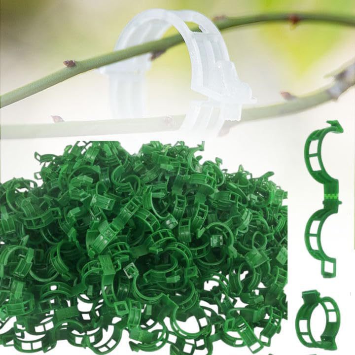 💦🌈【200buc】🌱Agrafe fixe din plastic pentru plante