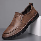🏆Cumpărați 1 obțineți 1 gratuit👞【39-44】2026 pantofi sport casual pentru bărbați, din piele naturală, cu talpă moale, antiderapantă, respirabilă