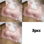 👙🔥(49% zľava)👙【3balenie】ľadová hodvábna bezšvová čipka bez drôtu