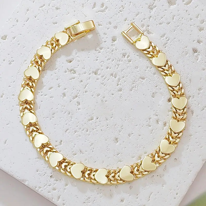 📢📢Reducere de 50% pentru o perioadă limitată! ⏰Brățară elegantă pentru femei, în formă de inimă cubaneză: farmec deosebit, design clasic, confortabilă la purtare 💝