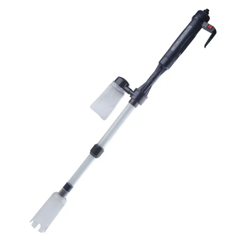 🐠Aparat electric de curățare a substratului din acvariu, cu lungimea furtunului reglabilă pentru o curățare ușoară – potrivit pentru toate acvariile🧹🐟