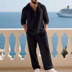 📢🔥 2026 Noul costum casual pentru bărbați, bluză + pantaloni ✅ Plată la livrare