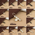 ✨【Set de 13 piese】🌸Set de broșe cu perle: pot fi folosite pentru a decora cardigane și rochii