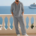 📢🔥 2026 Noul costum casual pentru bărbați, bluză + pantaloni ✅ Plată la livrare