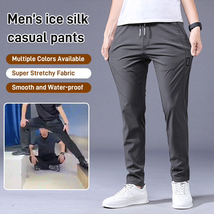 【M-5XL】Pantaloni casual elastici pentru bărbați
