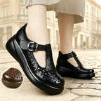 😍 Cel mai mic preț pentru o perioadă limitată 👡 Pantofi casual moderni cu decupaje și talpă moale — din piele naturală