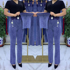 🏆👖【M-4XL】Blugi elastici de pentru femei talie înaltă