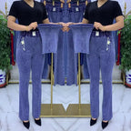🏆👖【M-4XL】Blugi elastici de pentru femei talie înaltă