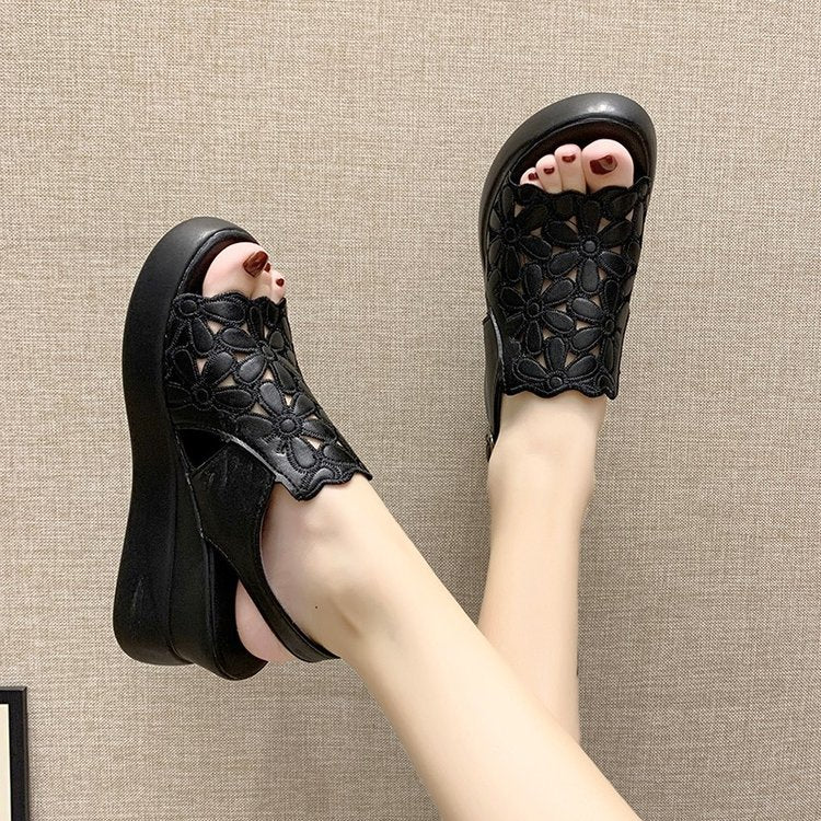 🔥【35-40】Sandale cu cizmă cu talpă moale și talpă moale retro