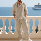 📢🔥 2026 Noul costum casual pentru bărbați, bluză + pantaloni ✅ Plată la livrare