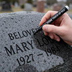 🐦【Cumpără unul, al doilea gratuit】【2 bucăți】Marker auriu pentru pietre funerare, destinat refacerii inscripțiilor decolorate