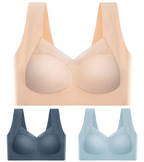 🎁💖【Cumpără 1 și primești 2 gratuit】【L–6XL】Sutien push-up fără cusături – calitate înaltă, sexy și la modă, previne căderea ✨🔥